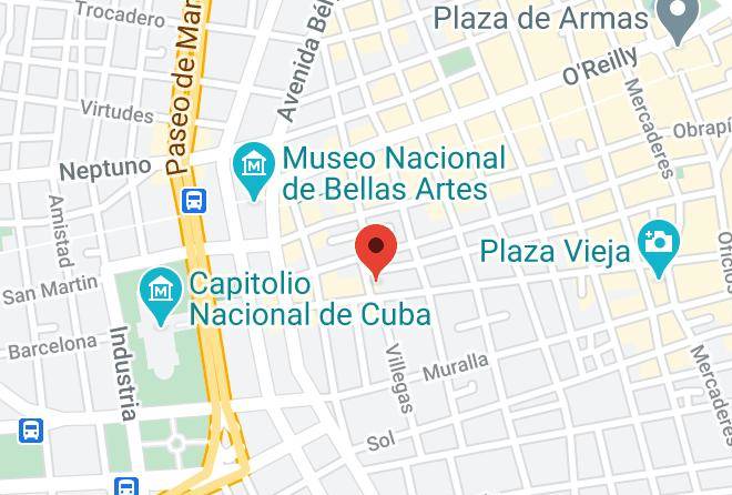 La Habana Vieja - Cristo Square Maps