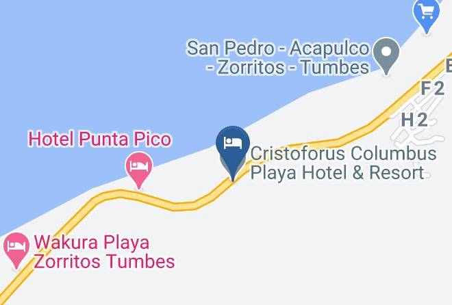 Contralmirante Villar - Cristoforus Columbus Playa Hotel & Resort Maps