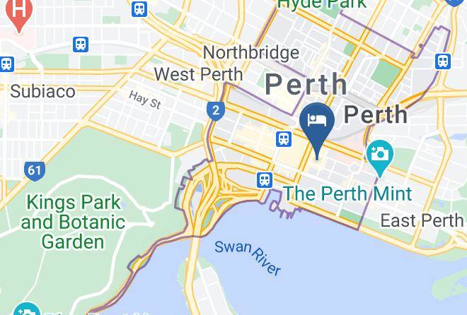 Perth - Criterion Hotel Perth Maps