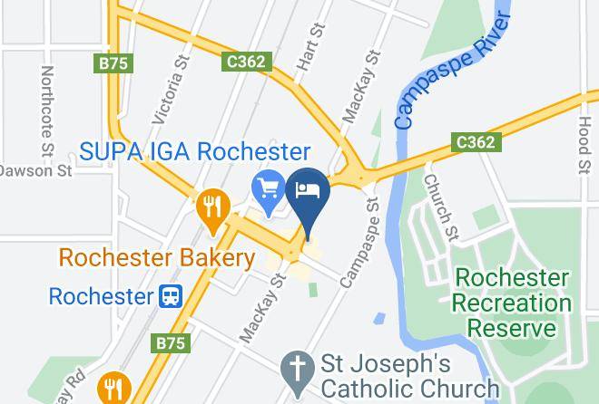 Criterion Hotel Rochester Map