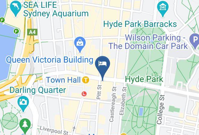 Sydney - Criterion Hotel Sydney Maps