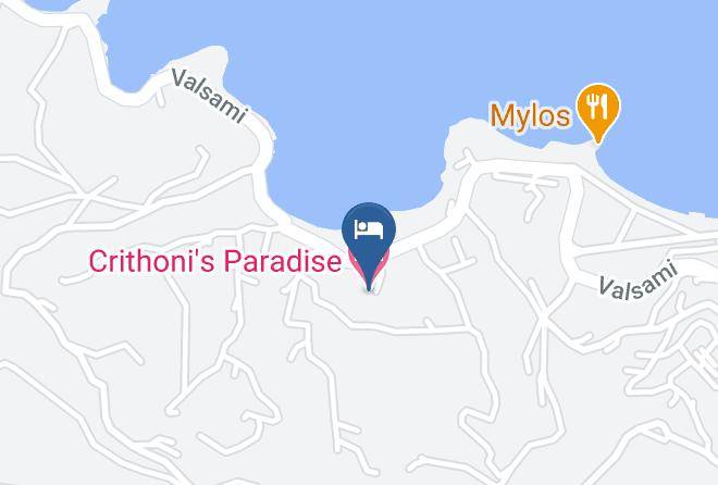 Kalymnos - Crithoni's Paradise Hotel Maps