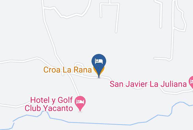 San Javier Department - Croa La Rana Maps