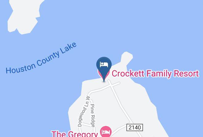 Houston - Crockett Family Resort Maps