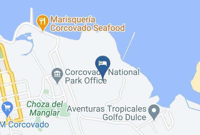 Golfito - Crocodile Bay Resort Maps