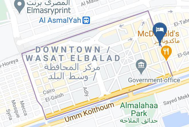 Ismailia - Crocodile Hotel Maps