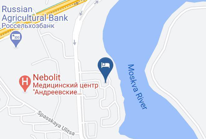 Krasnogorsky District - Hotel Kofeynya Pribrezhnaya Maps