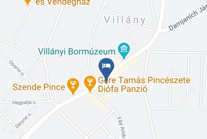 Villany - Crocus Gere Wine Hotel Wine Spa & Resort Maps
