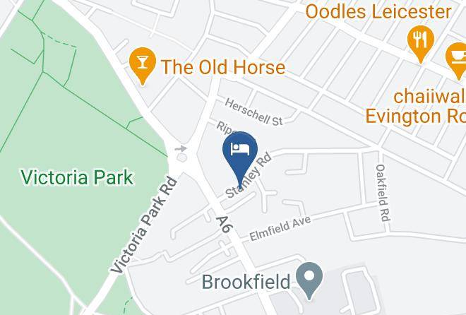 Croft Hotel Leicester Map