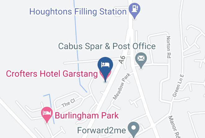 Lancs - Crofters Hotel Garstang Maps