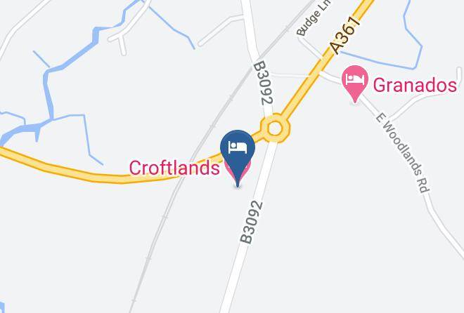 Croftlands Map