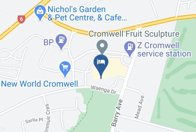 Central Otago - Cromwell Backpackers Maps