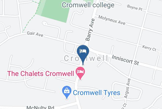 Central Otago - Cromwell Motel Maps