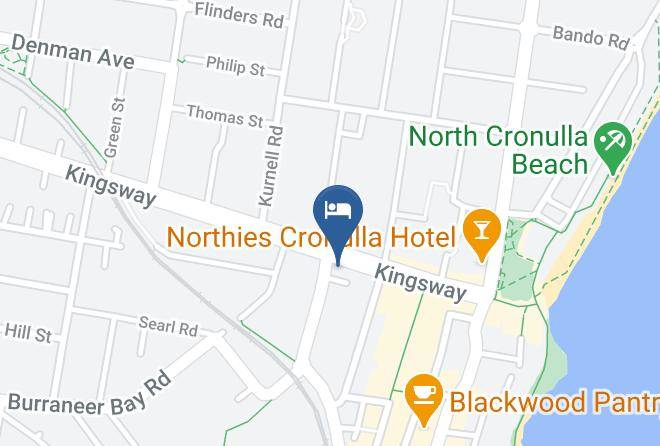 Sutherland Shire - Cronulla Beach Backpackers Maps