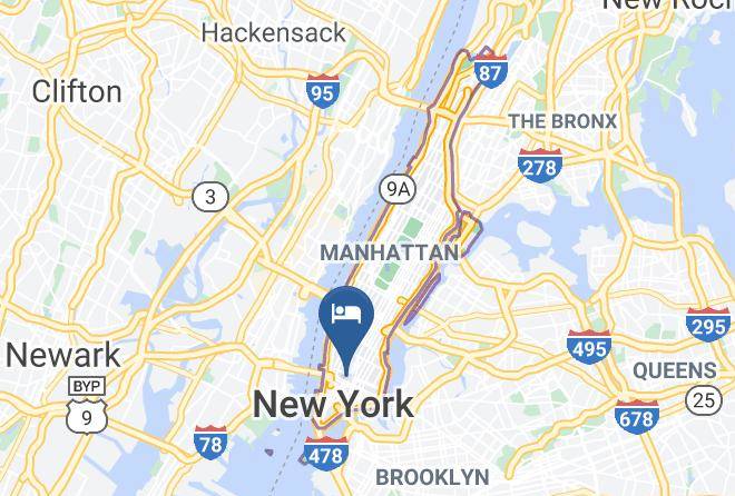 New York - Crosby Street Hotel Maps