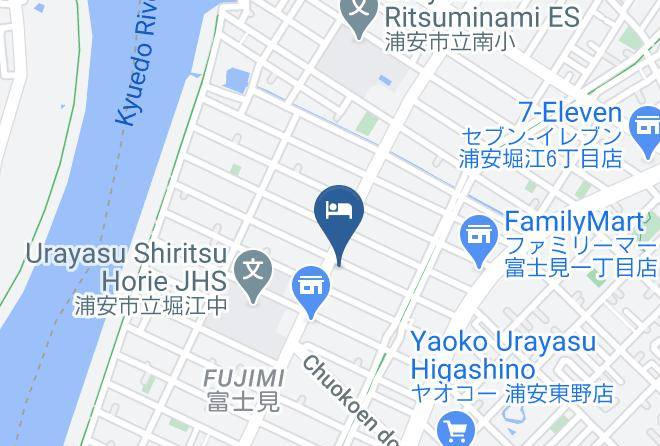 Urayasu City - Cross Border Maps
