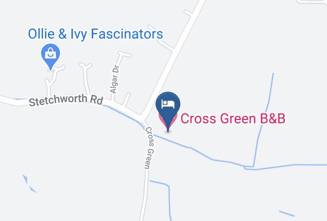 Cambridgeshire - Cross Green B&b Maps
