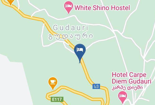 Georgia - Cross Pass Hotel Maps