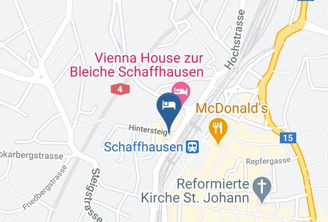 Schaffhausen - Crossbox Backpack Hotel Maps