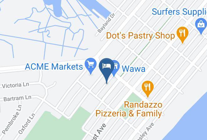Crossings Motor Inn Map