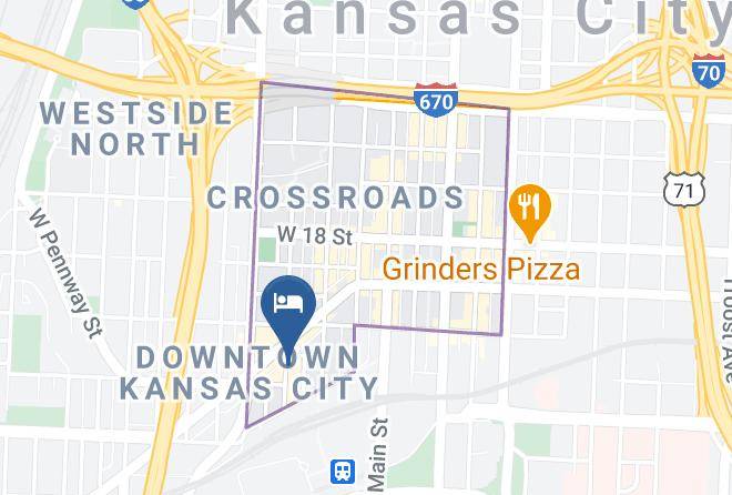 Jackson - Crossroads Hotel Maps