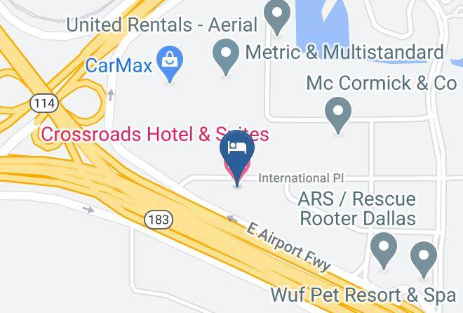 Dallas - Crossroads Hotel & Suites Maps