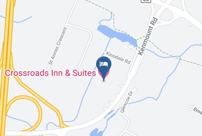 Crossroads Inn & Suites Map