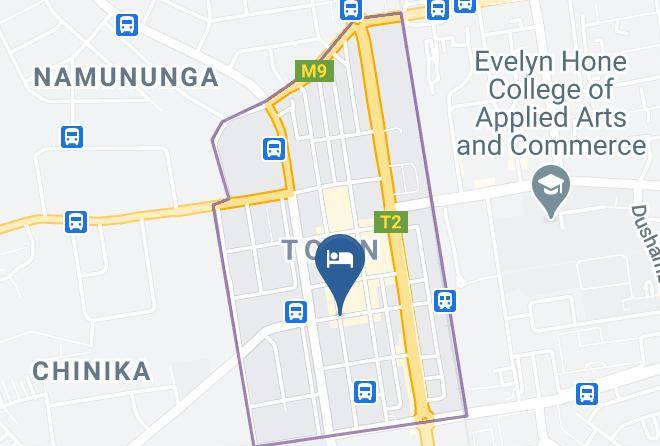 Lusaka - Crossroads Lodges Maps