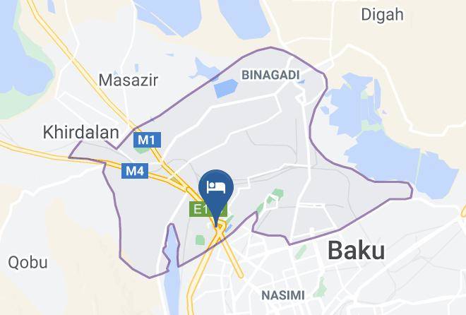 Baki - Crossway Hotel Baku Maps