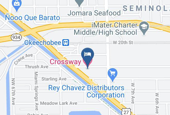 Miami Dade - Crossway Motel Maps