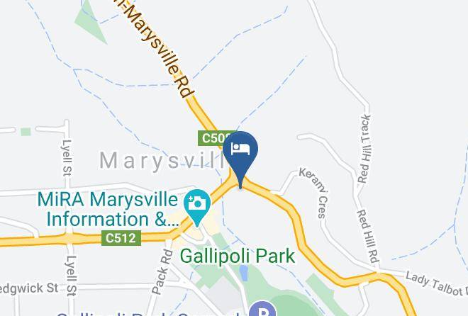 Murrindindi - Crossways Historic Country Inn Maps