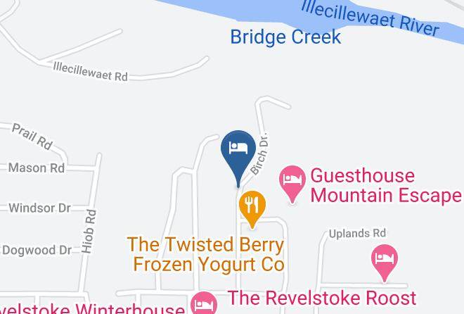 Columbia Shuswap - Crowbar Lodge Maps