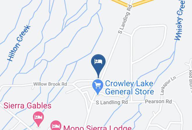 Mono - Crowley Lake Rv Park Maps