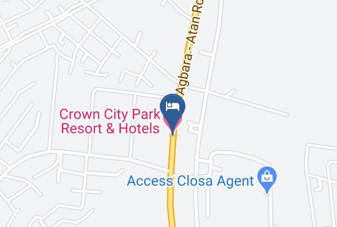 Ado Odoota - Crown City Park Resort & Hotels Maps