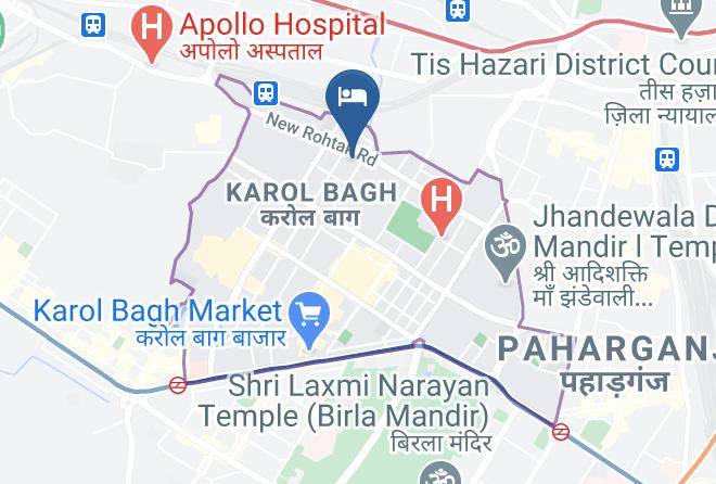 Karol Bagh - Crown Continental Maps