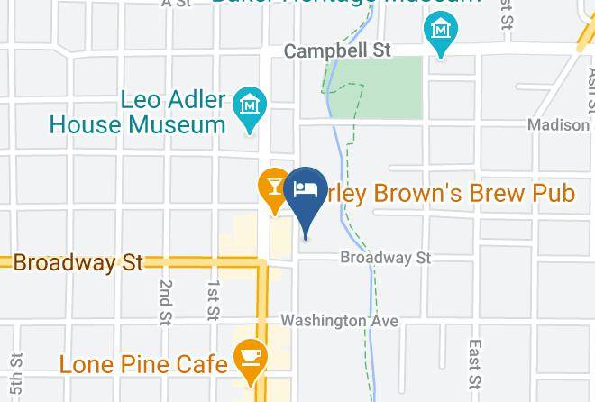 Baker - Crown Courtyard Inn Maps