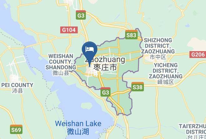 Zaozhuang - Crown Garden Hotel Maps