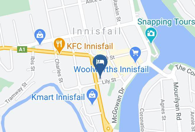 Cassowary Coast - Crown Hotel Maps