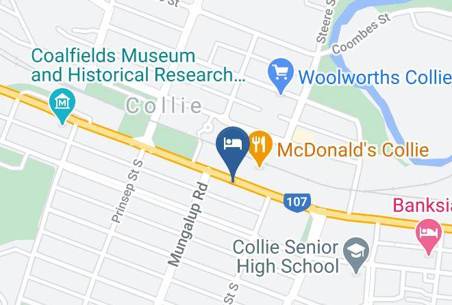 Collie - Crown Hotel Collie Maps