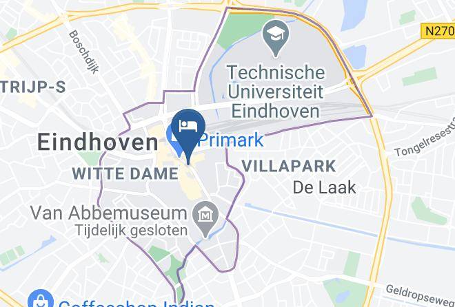Crown Hotel Eindhoven Centre Map