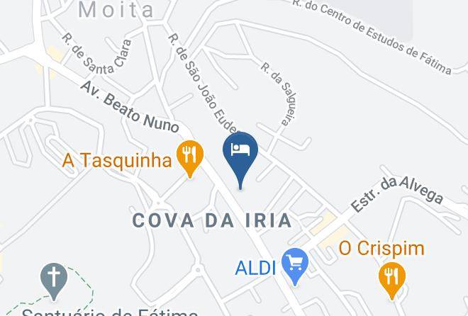 Ourem - Hotel Coroa De Fatima Maps