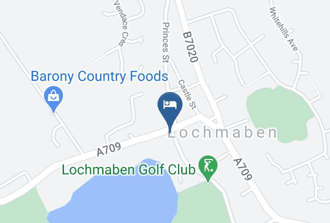 Dumfries And Galloway - Crown Hotel Lochmaben Maps