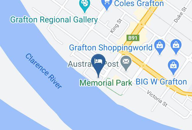 Clarence Valley - Crown Hotel Motel Maps