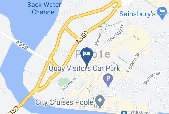 Poole - The Crown Hotel Maps