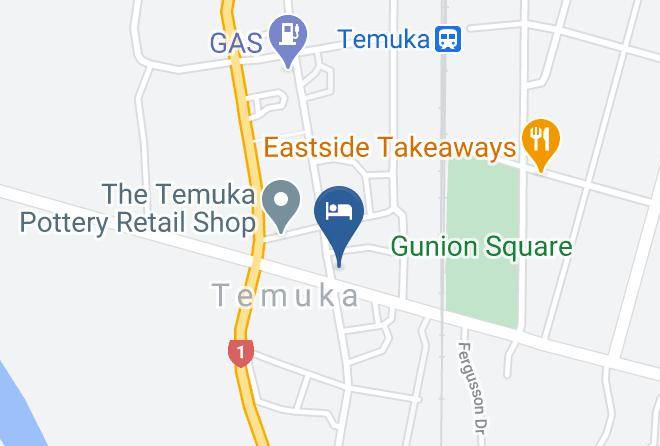 Timaru - Crown Hotel Maps