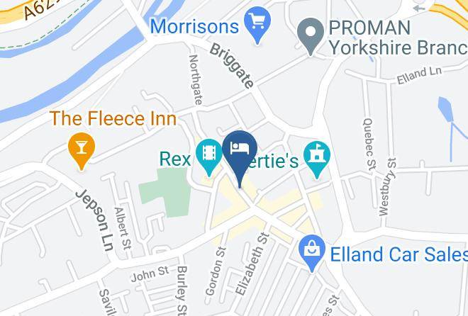 Calderdale - Crown House Suites Maps