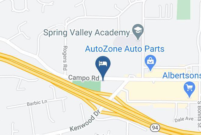 San Diego - Crown Inn Maps