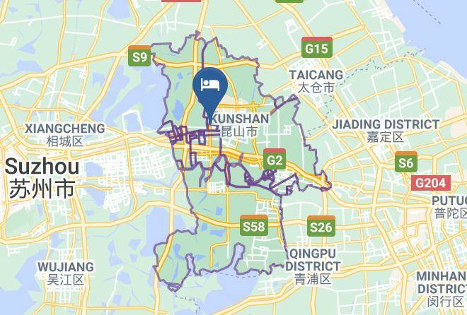 Suzhou - Crown International Exhibition Hotel Kunshan Maps