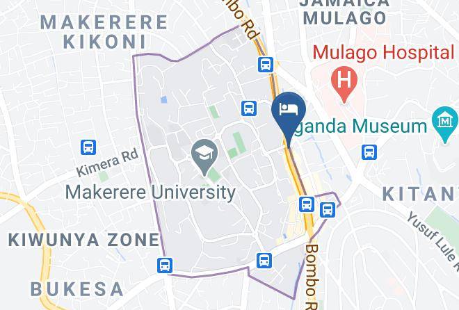 Kampala Cityncil - Crown Jakiba Hotel Maps