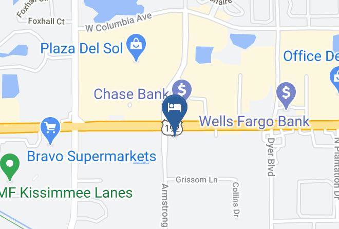 Osceola - Crown Motel Maps